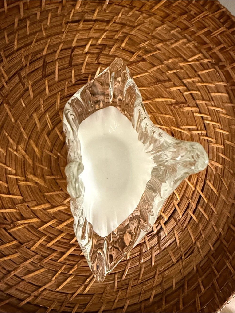 Murano Style Glass Napkin Holder